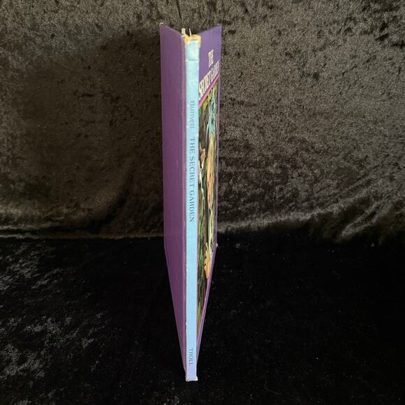 The Secret Garden by Frances Hodgson Burnett | 1988 | VTG Troll Illustrated Book - Picture 8 of 9